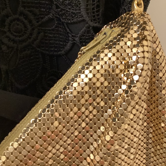 Vintage Gold Sequenced Bag W/ Mirror - Picture 13 of 15